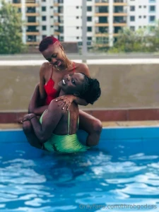 Fun at the rooftop pool with my friend sexylolly69