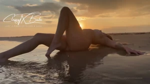 Wanna cum lay naked with me on the beach happy national beach day