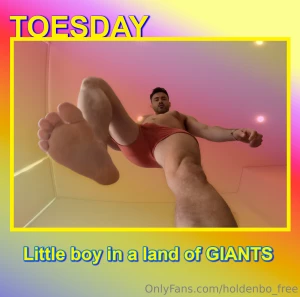Finally i got the footage - honey i shrunk the little foot lover size