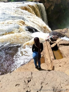 Today i made a trip to the waterfalls if you tip i will be a waterfall part 1