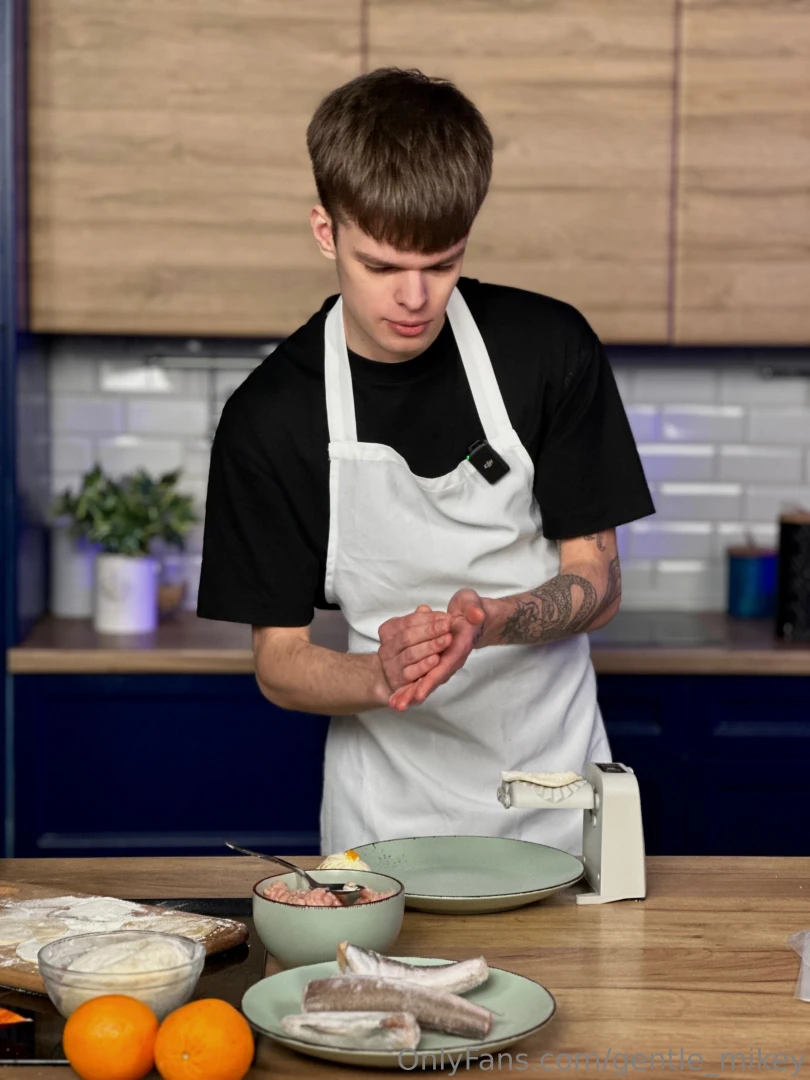 And back in the apron again the eternal question meat nbsp or fish 