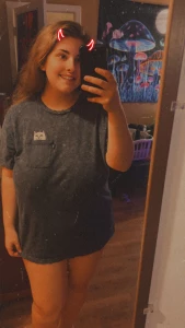 I heard its called winnie-the-poohing when you have a shirt on with