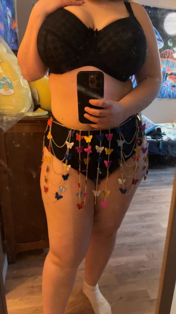 Love my new butterfly chain can t wait to wear it to a festival 