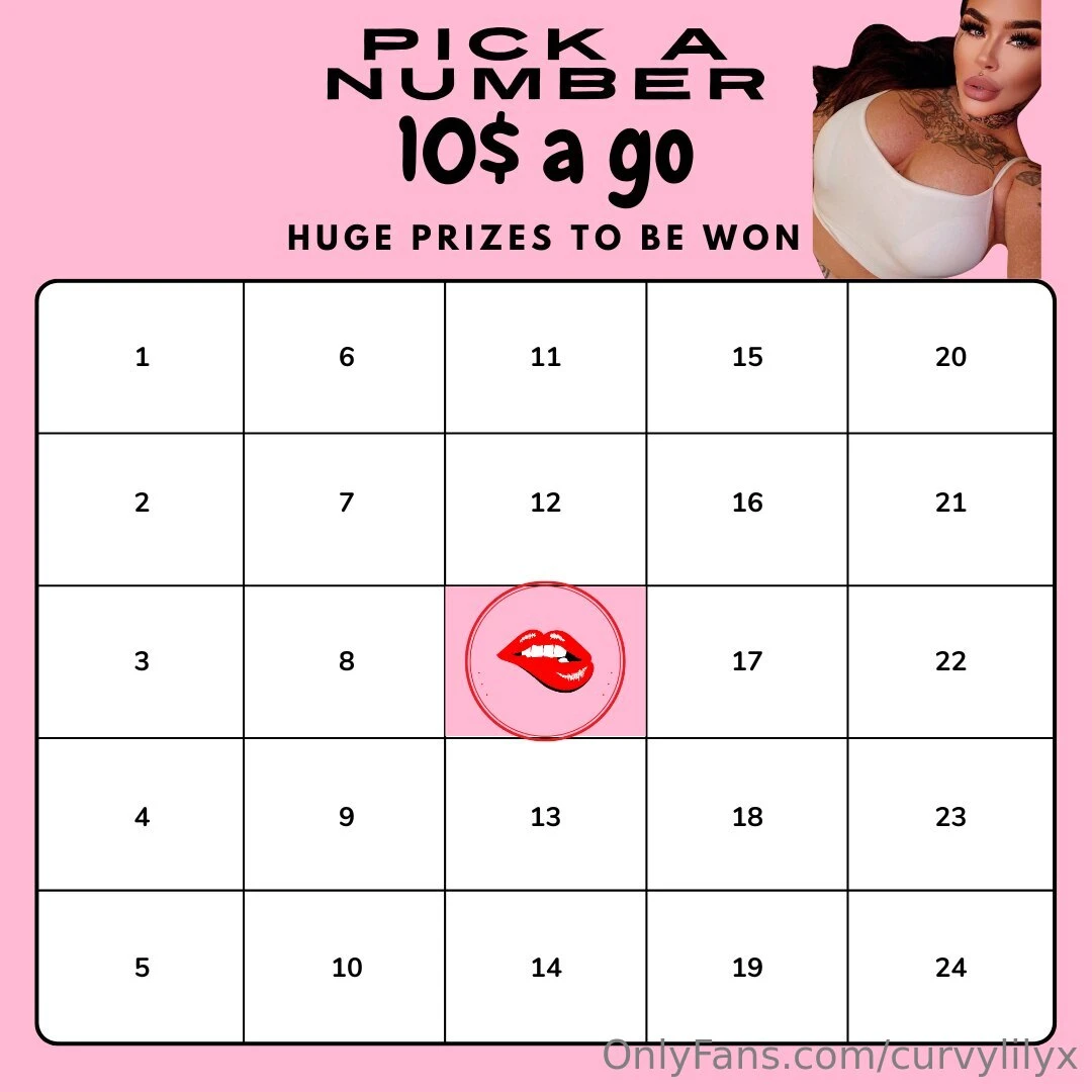 Tip for how many you want to pick and i ll let you now what you win 