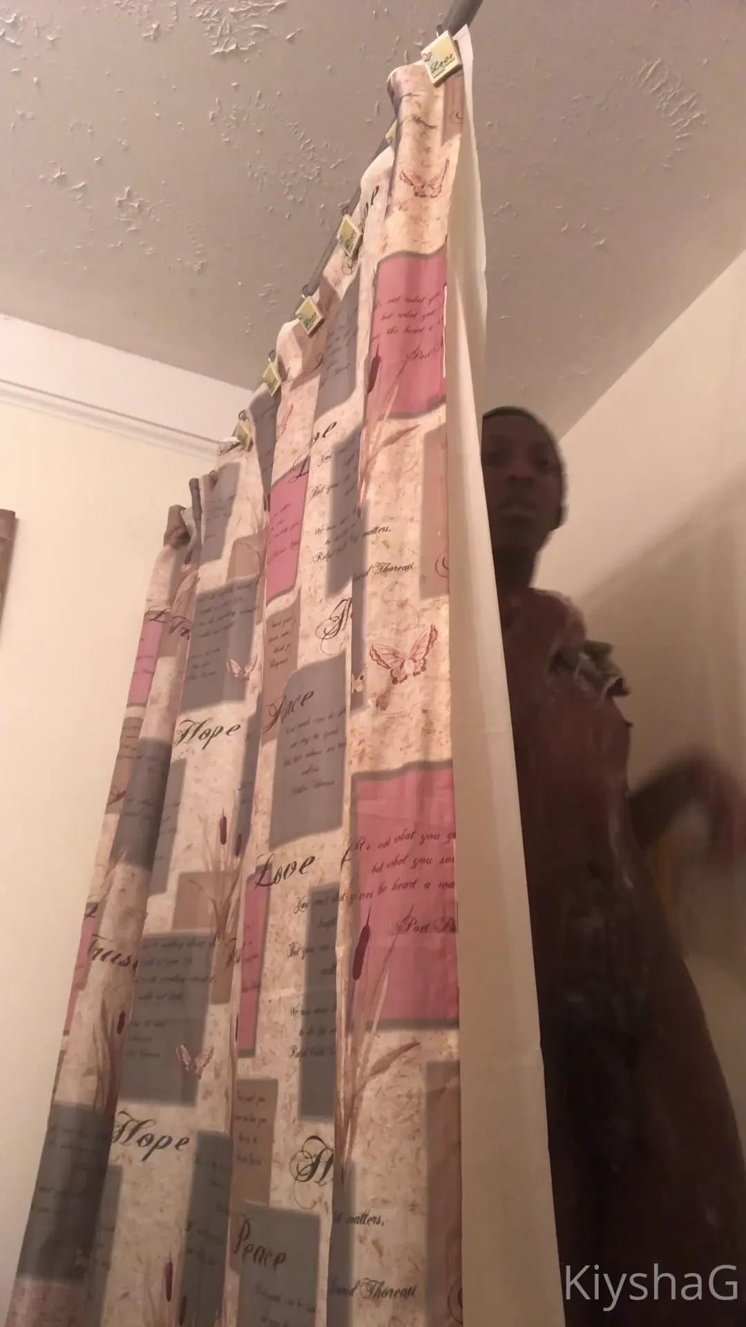 Took a quick shower but wanted you to watch part 1 