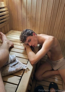 A guy from the sauna lured me in with his candy part 1