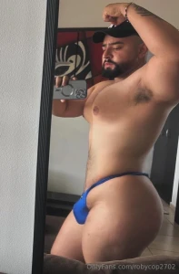 Blue thong part 3