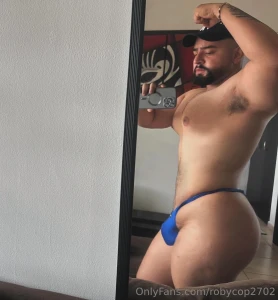 Blue thong part 4