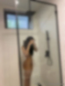 Getting all wet in the shower where are you