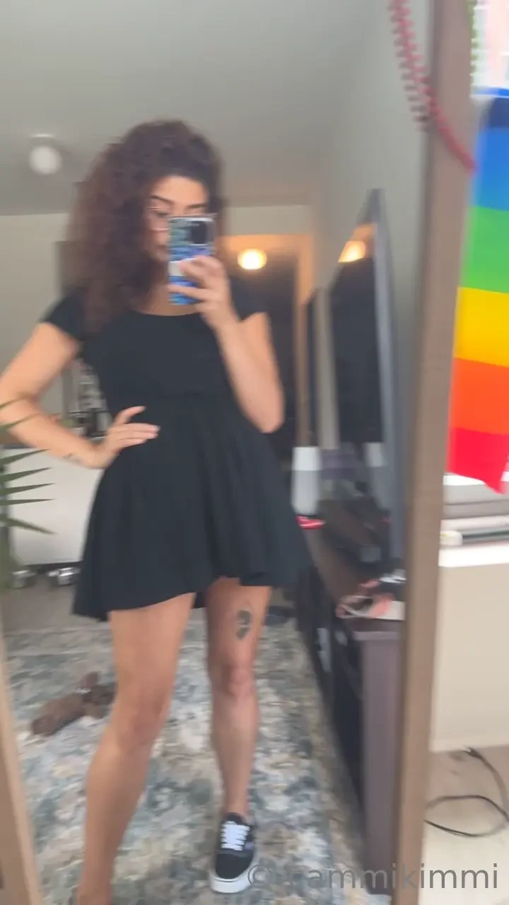 I fail the bend over test in this dress 