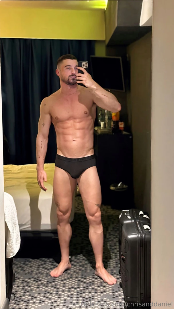 Mirror checking in the hotel 