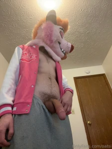 Putting on my suit and modeling how fat my balls are damn