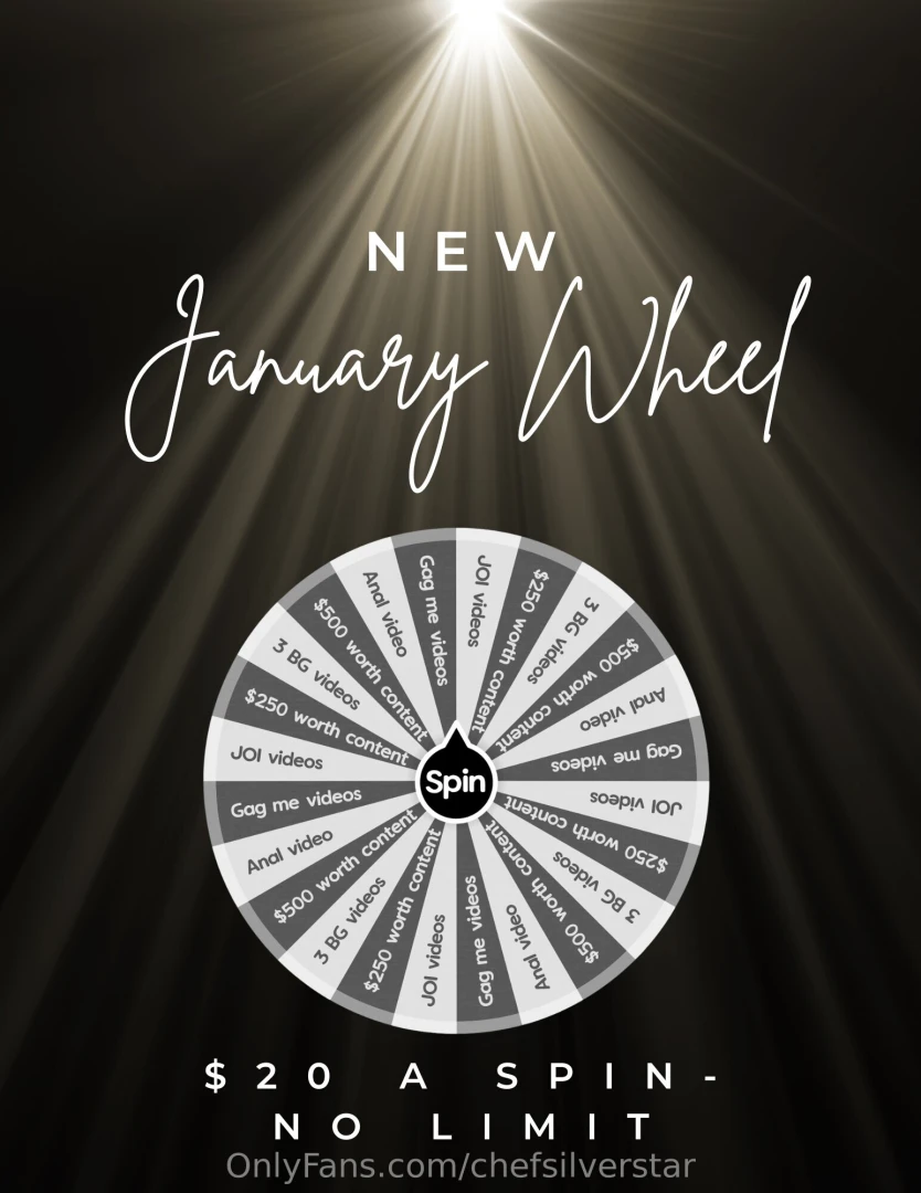 January wheel no spin limit win- joi videos bg videos large content 