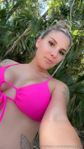 What do you think about my new pink bikini
