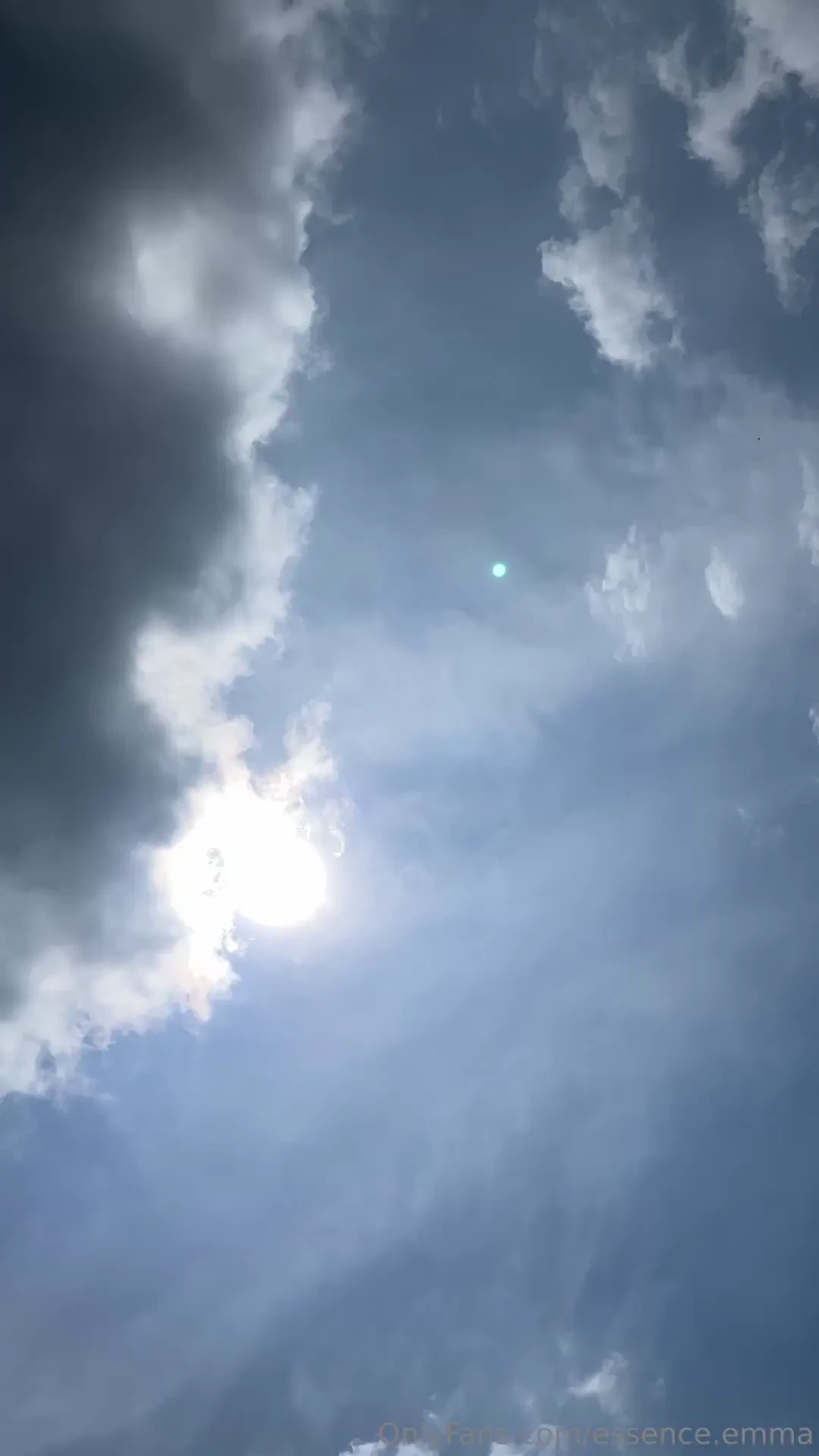 Trekking under cloudy skies but it cleared up right as i arrived at part 2 