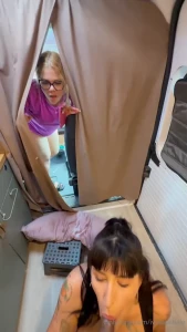 Ivy rose sucks off boyfriend and gets caught this guy said he loves