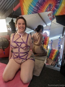 Strappy set p2 featuring much mirror part 3