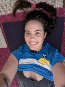 Just some yoga selfies - do you want more yoga content part 5