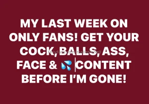 Tell me what ya want my cum face with my hole wide open up close cock