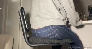 Enjoy this extremely long video wearing my loosest low rise jeans