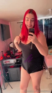 Some photos and videos in front of the mirror