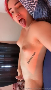 Some photos of me showing my dick the last one is with my tongue out part 4