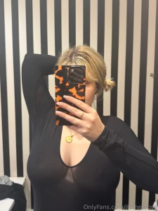 Mommy does love a sheer look