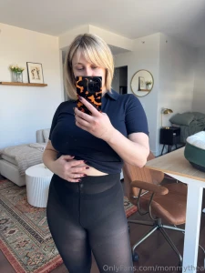 I know you like mommy in tights have a good friday sweetie part 1