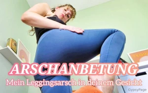 Arschanbetung mein leggingsarsch in deinem gesicht heute wird ein