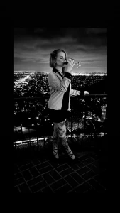 Glass of wine amp a beautiful view what more could a girl want