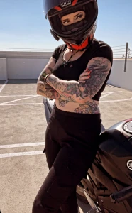 Baddie on two wheels