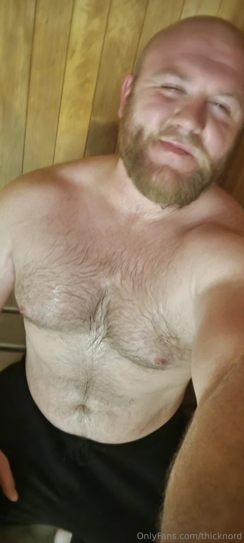 Who s making me sweat more you or this sauna 