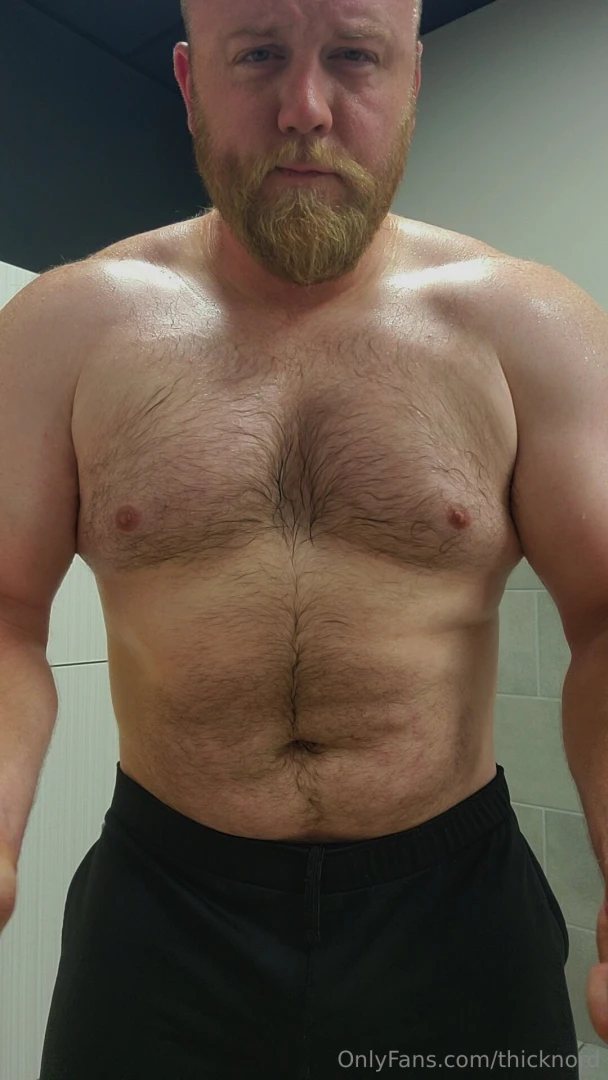 It was sweaty this morning 