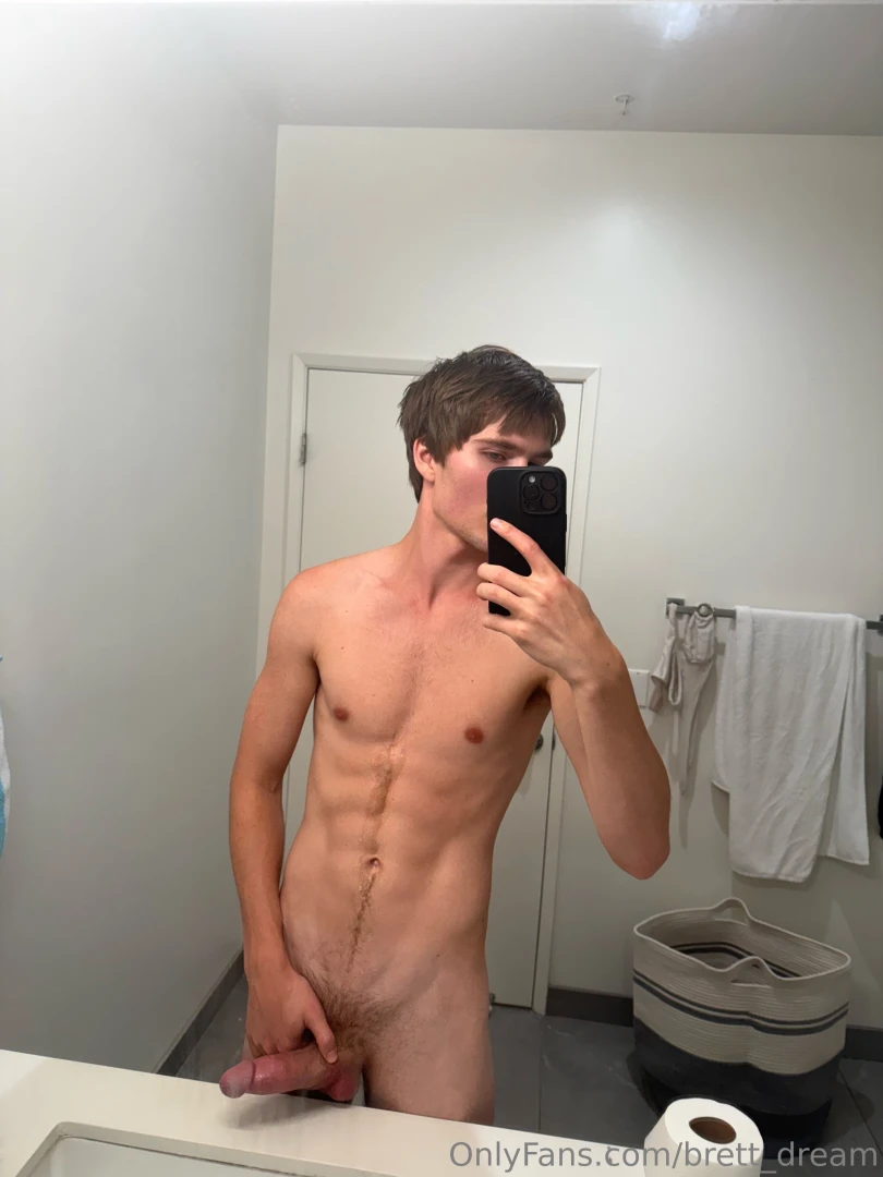 Need someone to worship this cock left a little treat on my abs for part 1 