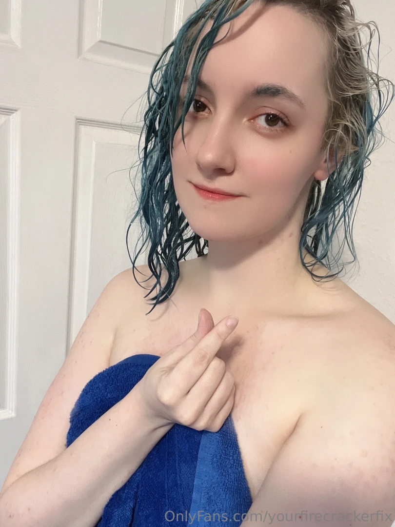 Little post shower pic 