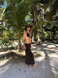 Unplanned trip the sun on your skin the waves at your feet and endless