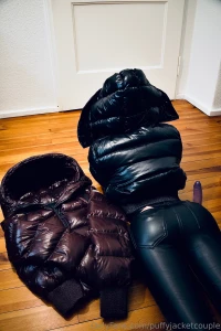 2x moncler sotiria shiny leather leggings and ugg mini bailey bows the part 3