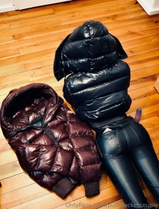 2x moncler sotiria shiny leather leggings and ugg mini bailey bows the part 4