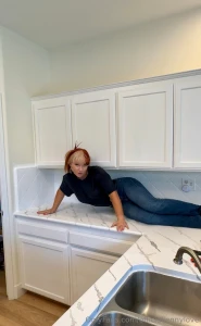 Yeah these counters are painted over and i did it all myself so of part 2