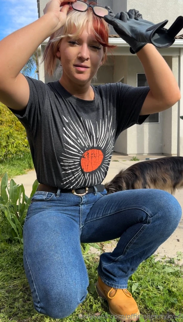 Me looking for someone else to weed this disaster of a backyard and part 2 