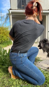 Me looking for someone else to weed this disaster of a backyard and part 1