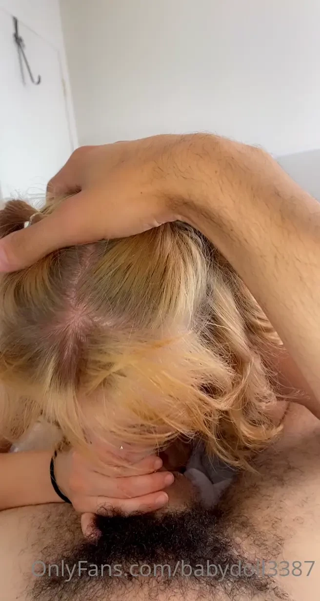 Please push my head down make me take all of you 