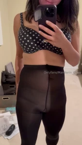 Next time i wear pantyhose i will go commando