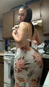 Looking cute and dinner on the table what would make it better i know part 2