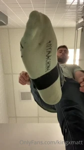 The only place your tongue belongs is licking the bottom of my shoes