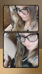 Relaxing in a baggy shirt