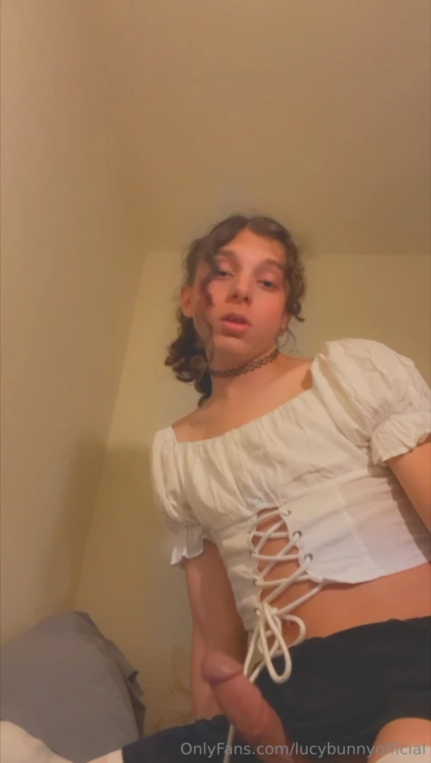 Someone said i would look cute in this white top so he bought it for part 2 