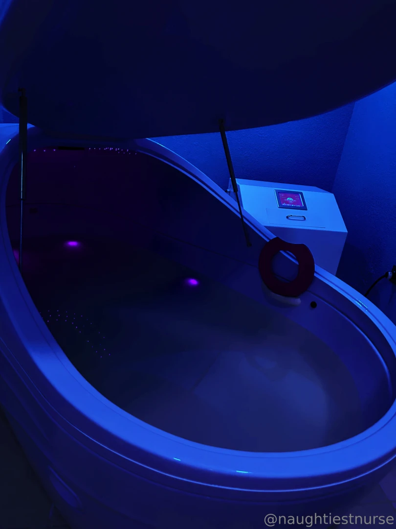 I highly recommend float therapy it s too cold here to venture out to part 3 