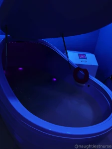 I highly recommend float therapy it s too cold here to venture out to part 3