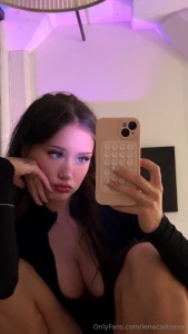 Feelin myself in this black set wanna see the part i didn t post slide